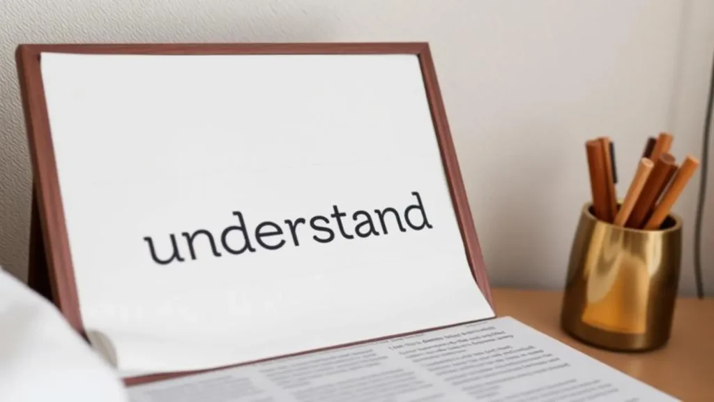 understand synonym