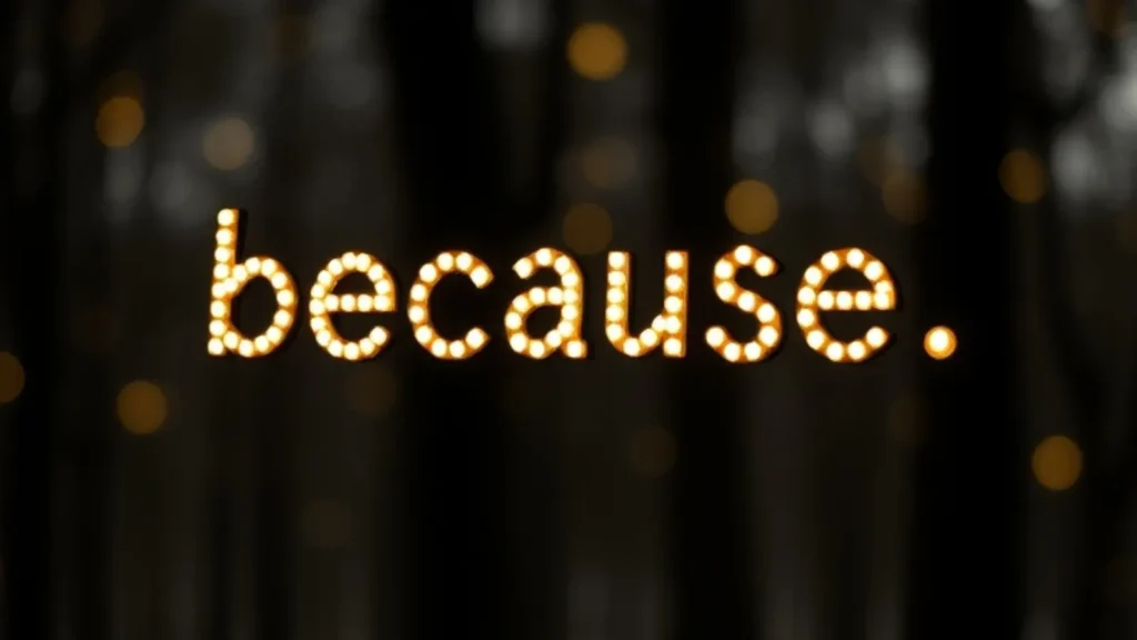 because synonym