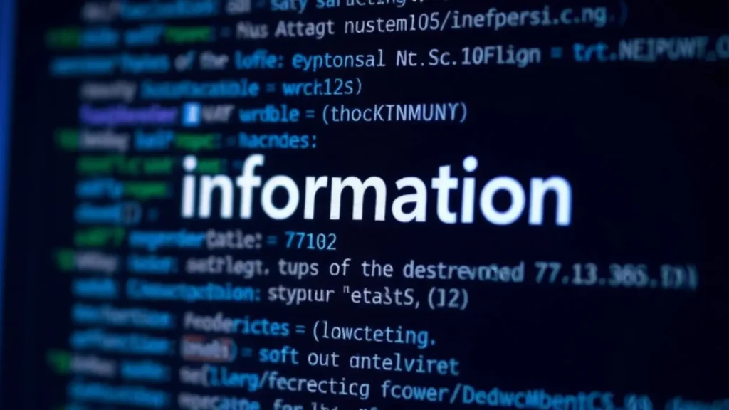 information synonym