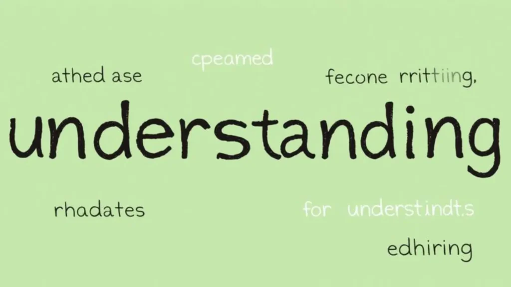 understanding synonym
